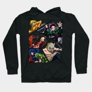 Demon Slayer Tanjiro Team Color Hoodie